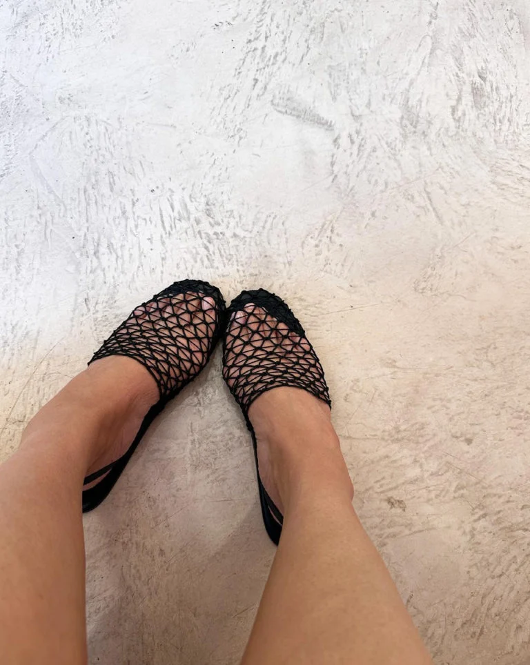 The Mesh Flat Is the New Face of Impractical Footwear